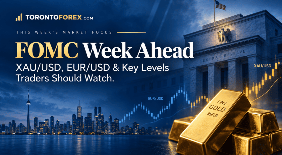 FOMC Week Ahead: XAU/USD, EUR/USD & Key Levels Traders Should Watch