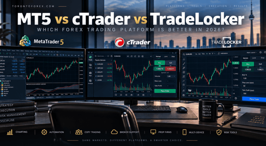 MT5 vs cTrader vs TradeLocker in 2026: Which Forex Trading Platform Is Better?