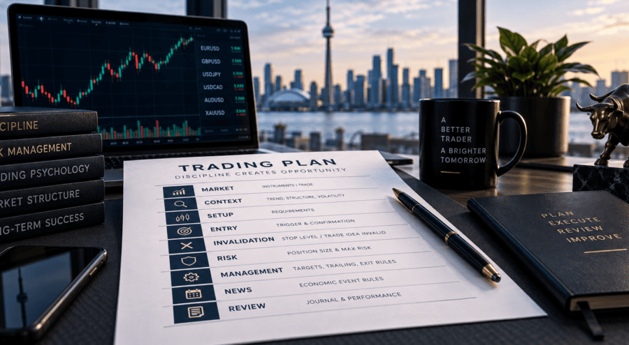 How to Build a Forex Trading Plan That Actually Controls Your Decisions