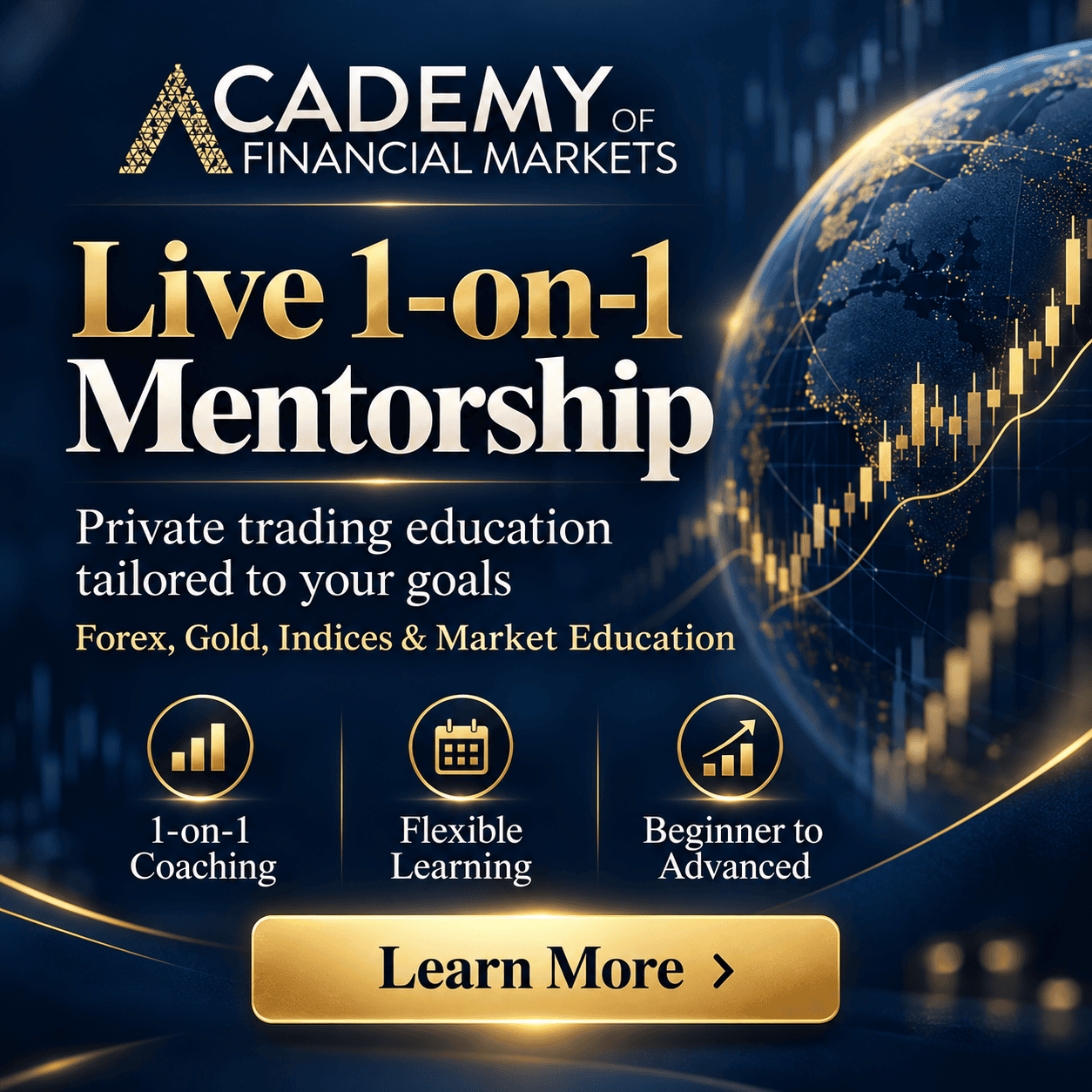 Live 1-on-1 Mentorship - Academy of Financial Markets