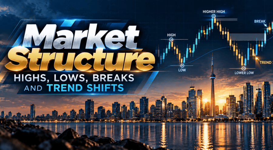 Market Structure: Highs, Lows, Breaks and Trend Shifts